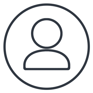 Understand blue stroke icon
